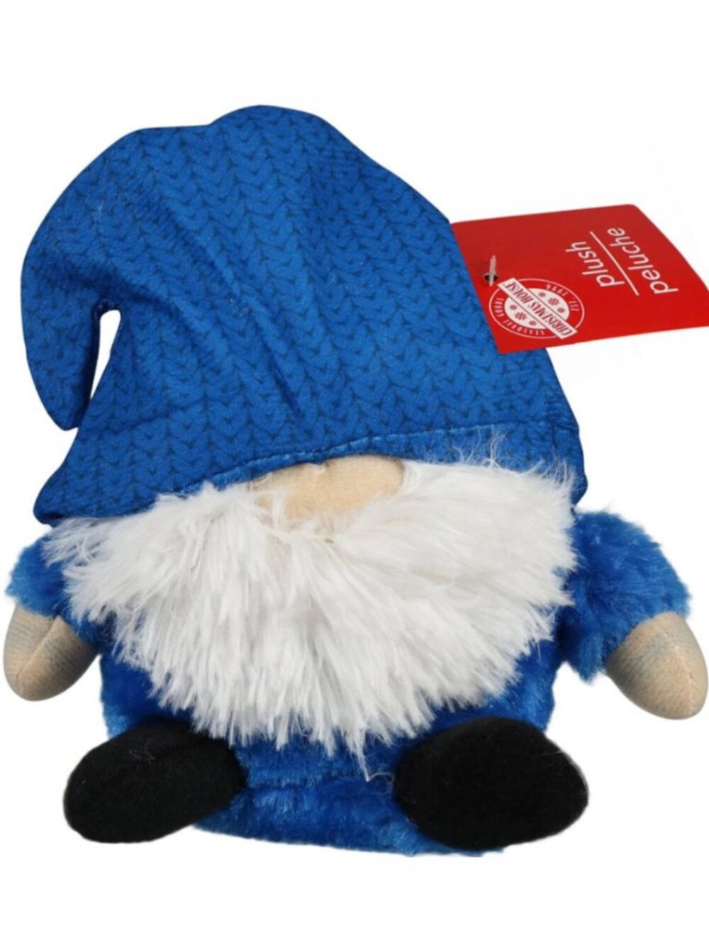 Blue Plush Gnome - Picture 2 of 3